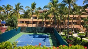 Tennis Court at Villa del Mar Timeshare Puerto Vallarta